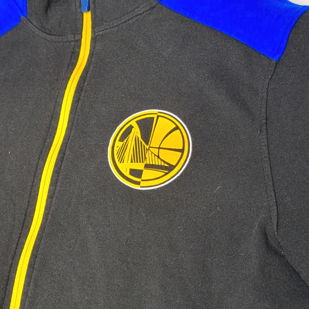 Official‎ NBA licensed Golden State Warriors Fill Zip Jacket Size L #395